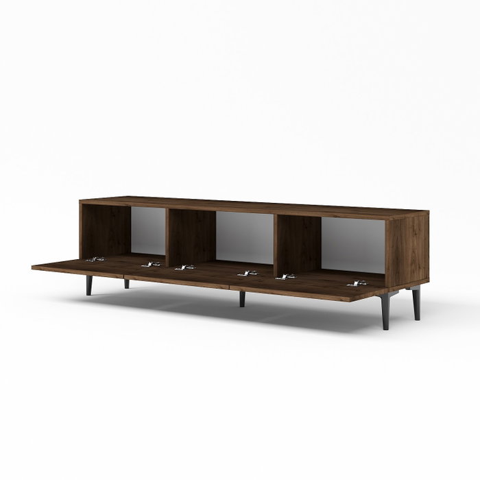 Hanah Home Felix Soporte de TV Nogal Hanah Home Felix Soporte de TV Nogal